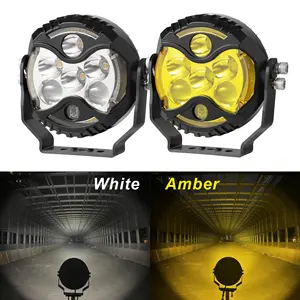7inch 90W Led work light for car 3Sides Led Driving Light 5inch 9inch Car Headlights for offroad Jeep ATV SUV lamps