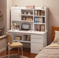 Bureau d'ordinateur modulaire extensible multifonctionnel simple et moderne, hauteur réglable, taille personnalisée, bureau en bois pour la maison