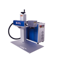 Mesin Penanda Laser Serat 3D Desktop MASIJET 20w/30w/50w untuk Pencetakan Logo dan Penandaan Logam