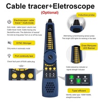 Testeur de caméra IP CCTV tout-en-un IPC-9800 PLUS+ avec écran tactile IPS 7 pouces 8K HD, batterie intégrée 5000 mAh, PoE, VFL, OPM, TDR, SDI