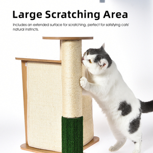 New Arrive <strong>Corner</strong> <strong>Cat</strong> Tower Multi-Functional 100% Natural Sisal <strong>Cat</strong> Scratching Post Sofa Protector <strong>Cat</strong> Scratcher <strong>Tree</strong> Mat Board - Product Image 4
