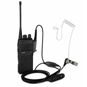 Auricular con Tubo Acústico Transparente, Auricular PTT para Walkie Talkie, Auricular de Seguridad para Radio Bidireccional para GP338 GP328 GP340 HT1250 - Product Image 2