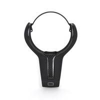Convient pour les volants BMW avec insert noir brillant M, garniture de volant pour BMW F10 F25 F26 X2 F39 F48 F20 F22 F30 F31 F32 F36 F80 M3 F82 M4 M2 F87