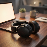 Casque de jeu sans fil Bluetooth OEM avec haut-parleur de 50 mm, micro intégré, batterie 20H pour le sport et les voyages - Puce BK3266