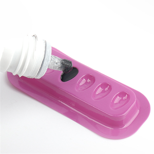 Nuovo stile usa e getta PVC ciglia supporto Pallet vassoio per extension ciglia colorato colla strumenti integratori - Product Image 4