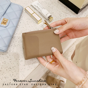 Portafoglio Corto da <span class=keywords><strong>Donna</strong></span> Yamo alla Moda, Pieghevole in Tre Parti, <span class=keywords><strong>con</strong></span> Tasca <span class=keywords><strong>Portamonete</strong></span> <span class=keywords><strong>con</strong></span> <span class=keywords><strong>Cerniera</strong></span>, in Pelle PU Leggera - Product Image 4