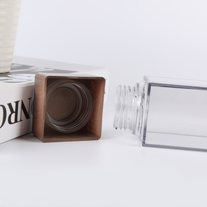 Bottiglia d'<span class=keywords><strong>Acqua</strong></span> in Plastica Quadrata con Coperchio Effetto Legno, Design MY BOTTLE, Antigoccia per Sport all'Aperto, Scuola, Viaggi e Uso Quotidiano - Product Image 5
