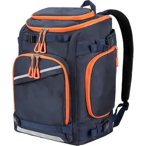 Sac à chaussures de ski gratuit, sac à dos de voyage en plein air de 50 L avec casque de ski, lunettes, gants, skis et accessoires de snowboard - Product Image 5