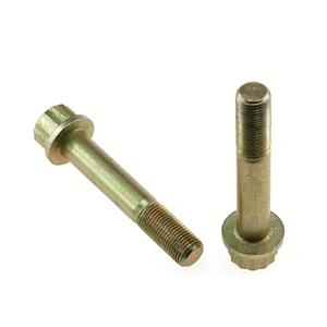 Perno de Brida de Acero al Carbono con Recubrimiento de Zinc Amarillo, Grado 8.8, 12 Puntas, M10 <span class=keywords><strong>M12</strong></span> M14, Perno de Brida Hexagonal - Product Image 5