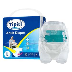 Büyük kalite yetişkin tek kullanımlık çin toplu Softcare gecede kullanım Unisex yetişkin bezi yaşlı erkekler için toptan - Product Image 1