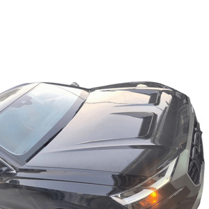 Kit carrosserie pour Audi Q8 2019-2024 : modification et amélioration, pare-chocs avant en fibre de carbone, capot moteur, protection moteur. - Product Image 5