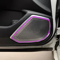 Kit Pencahayaan Ambient Kristal OEM untuk Honda Accord Generasi ke-10 2018-2022 Panel Dashboard Penutup Speaker Kontrol APP Upgrade