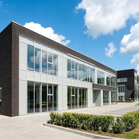 Solution clé en main pour immeuble de bureaux commercial en acier, directement de l'usine, conception BIM 3D complète, retour sur investissement rapide, structure métallique