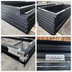 Avatto — porte française en aluminium, design d'usine avec écran de sécurité en acier inoxydable, 2021 - Product Image 6