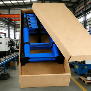 Aluminum Alloy Modern <strong>Telescopic</strong> <strong>Ladder</strong> Thickened Folding <strong>Ladder</strong> Multifunctional Lifting Engineering <strong>Ladder</strong> 150kg Load Capacity - Product Image 3