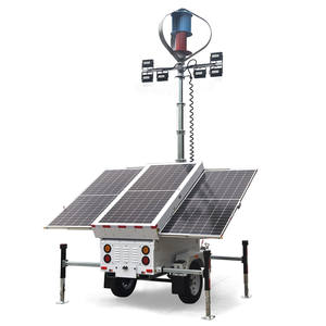 Mobiele Eco Hybride Verlichting Toren Kracht Door Zonne-En <span class=keywords><strong>Wind</strong></span> - Product Image 2