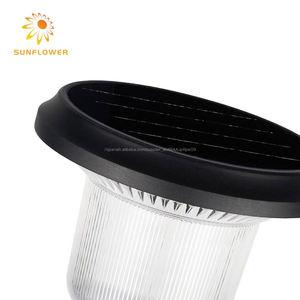 Ahorro de energía inalámbrica decorativo jardín parque al aire libre <span class=keywords><strong>ronda</strong></span> <span class=keywords><strong>pilar</strong></span> Solar llevó la luz <span class=keywords><strong>del</strong></span> césped - Product Image 4