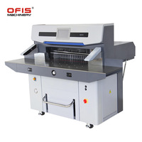 Guillotina Eléctrica de Oficina OFIS de 36 Pulgadas con Control de Programa, Cortadora de Papel Digital, Máquina para Cortar Libros