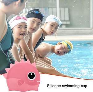 Toucas de Banho Dino Unissex de Alta Elasticidade, Baixo Custo e Impermeáveis para Crianças - Product Image 6
