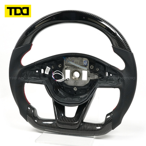 Volant en fibre de carbone LED véritable TDD compatible avec Mercedes-Benz W205 - Product Image 2