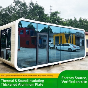 Casa Móvil Tipo Contenedor Resistente a Impactos y Corrosión para Exteriores, Casa Rodante, Quiosco de Verano para Camping - Product Image 3