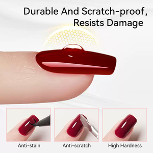 BORN PRETTY Esmalte <span class=keywords><strong>de</strong></span> <span class=keywords><strong>Uñas</strong></span> Transparente <span class=keywords><strong>de</strong></span> Gran Capacidad, Capa Base, Capa Superior Mate <span class=keywords><strong>de</strong></span> Terciopelo Cromado, Capa Superior <span class=keywords><strong>de</strong></span> <span class=keywords><strong>Gel</strong></span> Brillante Sin Limpieza - Product Image 3