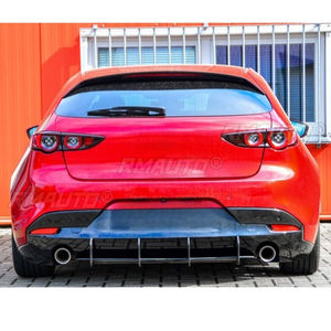 Para Mazda 3 Axela 2019-2024 hatchback, kit de carrocería con difusor y protector de parachoques trasero, accesorios de cubierta. - Product Image 4