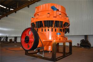 Concasseur à cône hydraulique à ressort 200t/h avec moteur et engrenage - Haute productivité pour carrière, gravier, minerai d'or/d'fer/d'étain, roche dure/basalte - Product Image 4