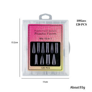 0 Nouvelles Idées de Produits 10-en-1 Moule à Ongles Long en Peau de Serpent Forme de Moulage pour Ongles Moule à Charme pour Ongles - Product Image 6