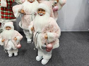 Decorazione Natalizia di Lusso Babbo Natale 30~90cm in Piedi e Seduto Bambola in Tessuto Vendita all'Ingrosso - Product Image 2