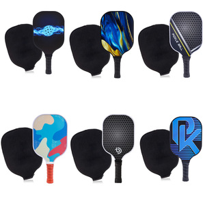 Juego de Palas de Pickleball de Fibra de Vidrio de 13.4 mm, Antideslizantes, Equipo de Entrenamiento, Forma Estándar, Bolsa Oxford Incluida - Product Image 1