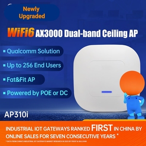 GCSY WiFi6 AX3000 จุดเชื่อมต่อแบบติดเพดาน ดูอัลแบนด์ รุ่นมาตรฐาน แรม 512MB รองรับผู้ใช้งานไร้สายสูงสุด <span class=keywords><strong>256</strong></span> คน รุ่น AP310i - Product Image 2