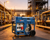 Générateur diesel silencieux Yuchai 8kW 10kVA YC8GF-3 monophasé triphasé puissance égale 230V 400V 50/60Hz 1800 tr/min groupe électrogène portable