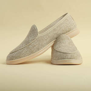 Nouvelles <span class=keywords><strong>Chaussures</strong></span> Habillées Oxford Respirantes en <span class=keywords><strong>Toile</strong></span> pour Hommes, Grande Taille, Style Mocassins, Idéales pour le Bureau et les Affaires - Product Image 4