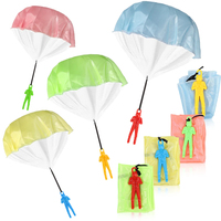 Parachute volant en plein air drôle jeux de sport jouet pour enfants Mini soldat éducatif pour garçons et filles boîte emballée cadeau