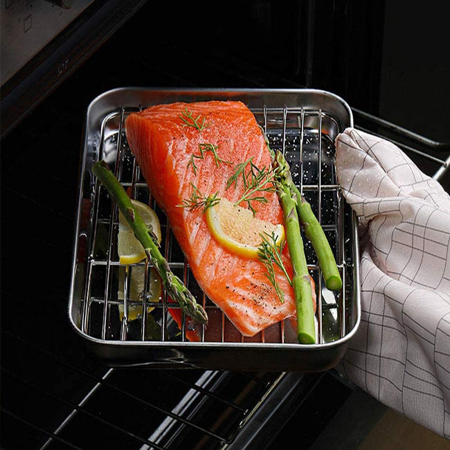 Best Rimmed Cookie Sheet Pan Modern Stainless Steel