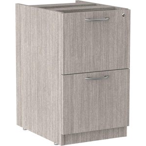 Archivador con pedestal completo Alera Valencia Series, 15.63 x 20.5 x 28.5 pulgadas, 2 cajones para archivos tamaño legal/estándar, opciones de colocación izquierda o derecha - Product Image 1