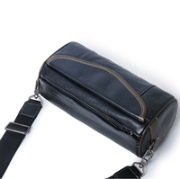 Heren Echt Lederen Crossbody Tas Luxe Hoge Kwaliteit Grote Capaciteit Draagbare Schoudertas Voor Dagelijks Gebruik