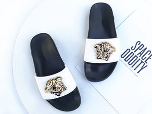 Moda un pezzo antiscivolo da spiaggia comode <span class=keywords><strong>ciabatte</strong></span> in Pvc stile caldo nuovo stile scarpe da <span class=keywords><strong>donna</strong></span> con plateau sandalo con testa da <span class=keywords><strong>donna</strong></span> - Product Image 5