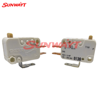 Micro-interrupteur SPDT haute intensité SUNWAYT SW-GD8 D45 10A 250V AC à bouton-poussoir, 500k cycles, pour jeux d'arcade et équipements de divertissement (PC)
