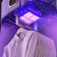 Séchoir à linge pliable pour la maison et les voyages, séchage rapide, séchoir à linge électrique portable compact à air chaud