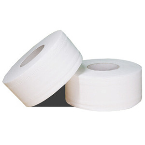 Jumbo <b>Roll</b> Toilet <b>Paper</b> 12 <b>Rolls</b> Soft Wood Pulp For Home And Commercial Use - Product Image 2