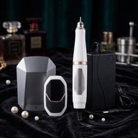 Kit complet de perceuse à ongles sans fil avec pédale, plusieurs embouts de perçage, machine à poncer les ongles rechargeable, manucure de salon