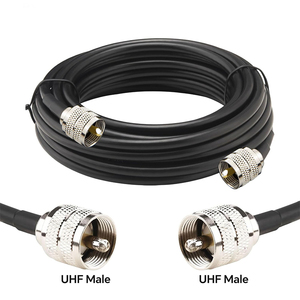 Lmr200 tổn thất thấp 50 ohm <span class=keywords><strong>UHF</strong></span> Nam để <span class=keywords><strong>UHF</strong></span> Nam Cb <span class=keywords><strong>Antenna</strong></span> cáp đồng trục cho ham ăng-ten Radio HF/VHF - Product Image 3
