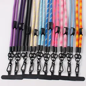 Mobile Phone Case Lanyard 8mm Accessories Universal Crossbody Necklace Strap Patch Tab Tether Cell Smartphone Phone Lanyard