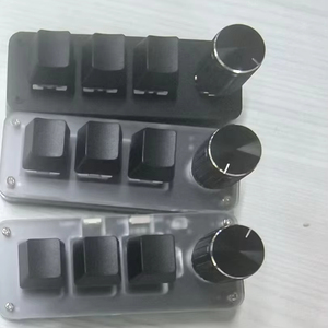 Mini Customized Mechanical Keyboard Hot Swappable Macro Programmable Keyboard 3 Key 1 Knob - Product Image 2