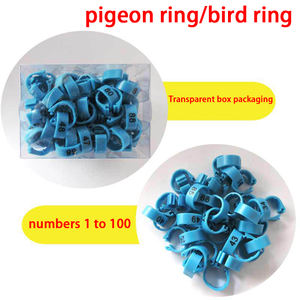 Plastic Duivenring Kip Klein Dier Vogel Kwartelpoot Ringen Pluimvee Boerderij Uitrusting Duivenring Met Naam - Product Image 5