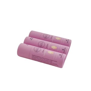 Emballage biodégradable, recyclable, écologique, fait main, personnalisé, vide, pour cosmétiques, baume à lèvres, déodorant, en kraft brun, effet délavé - Product Image 1
