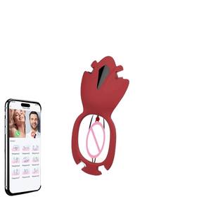 新しいウェアラブルパンティーAPPリモコンクリトリス刺激器Gスポットパンティーバイブレーター女性の大人のおもちゃ - Product Image 4