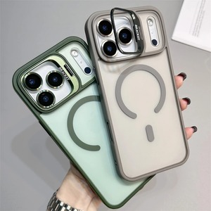 Coque magnétique pour téléphone <span class=keywords><strong>Magsafe</strong></span> pour iPhone 17 Pro Max Etuis <span class=keywords><strong>de</strong></span> protection d'objectif d'appareil photo pour iPhone 17 Air Couverture arrière <span class=keywords><strong>de</strong></span> <span class=keywords><strong>charge</strong></span> sans fil - Product Image 4
